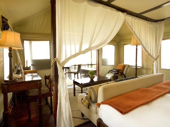 Savute Elephant Camp by Orient Express -Bedroom 